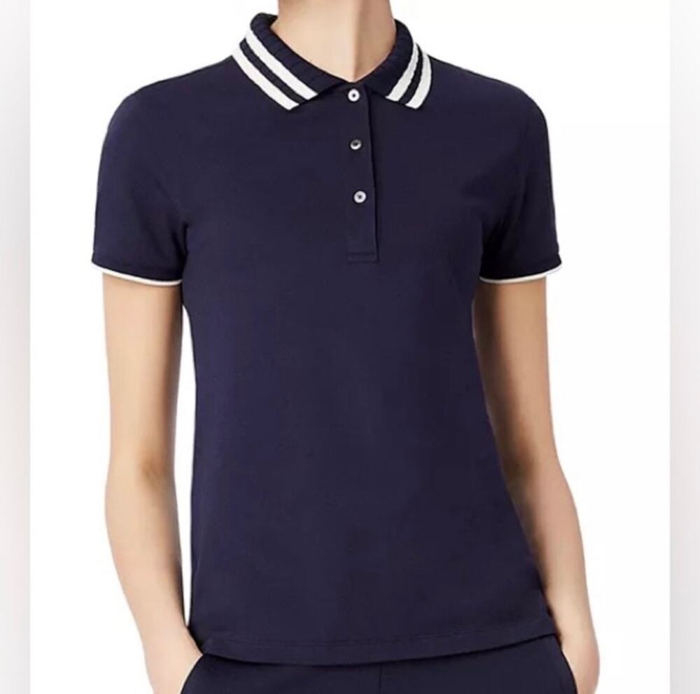 Tory Sport Polo Golf Tory Burch Navy Blue Women's Large